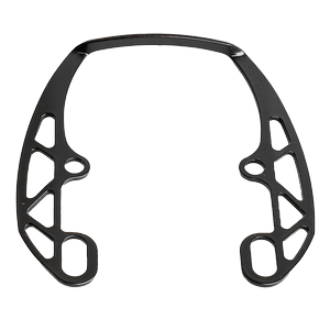 Platine de montage EVO2 XL (+15 mm) pour un frein, noire