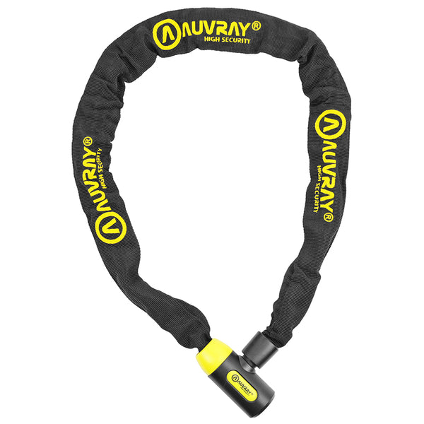 Antivol Vélo Chaîne A Clé Auvray Spécial Loueur C-Bloc Diam 6 mm Long 90 cm Avec Serrure Intégrée (Vendu A L'Unite) Nive