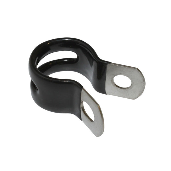 Collier De Porte Bagage - Garde Boue P2R Alu Noir Diam. 16 mm (Sachet De 10 Pieces)