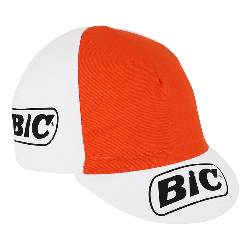 Casquette Vintage Bic Blanc-Orange