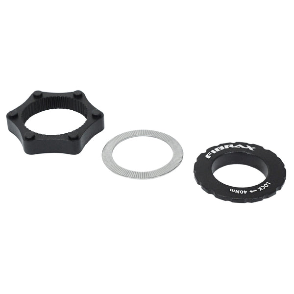 Adaptateur Frein A Disque Transforme Fixation Disque Centerlock Fibrax En 6 Trous Pour Tout Axe (15 mm -12 mm Et Standar