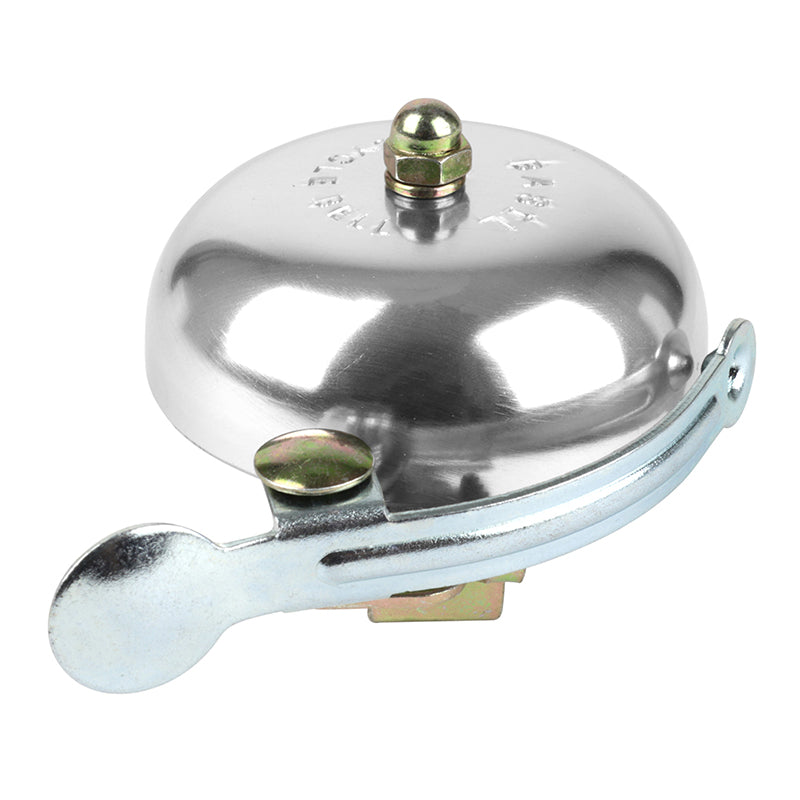 Sonnette Timbre Basil Vélo - Trottinette Portland Colori Argent Diam 55 mm Fixation 22,2-25,4 mm (Vendu A L'Unite)