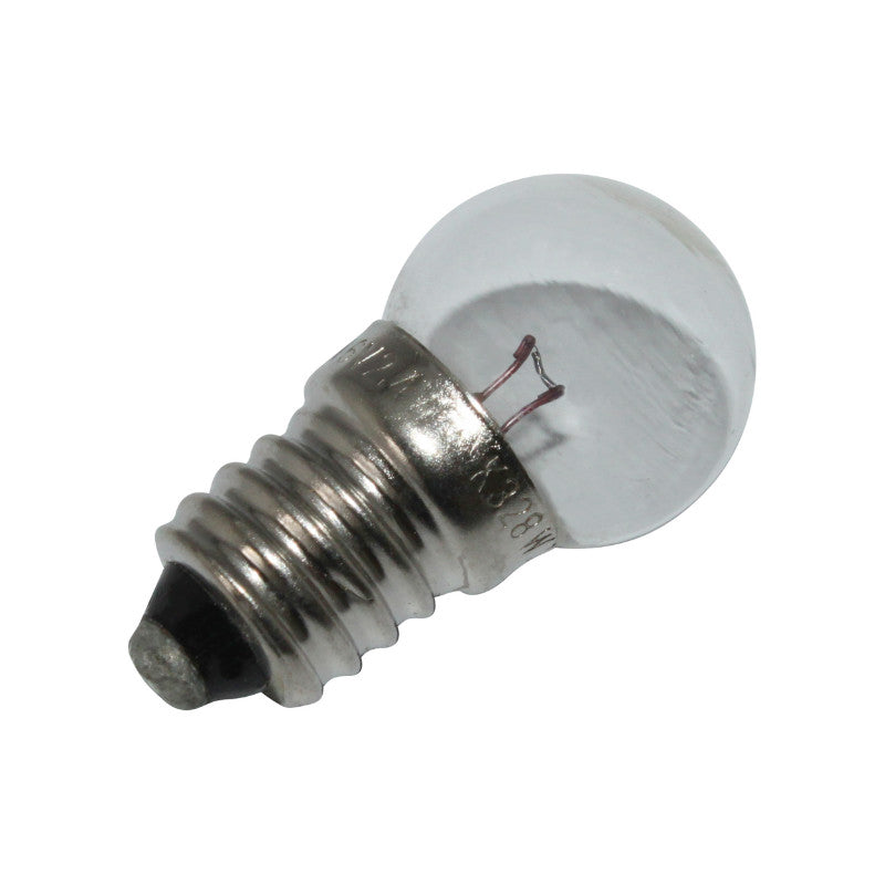 Ampoule-Lampe Vélo 6V 2,4W Culot E-10 Graisseur Blanc A Visser (Feu De Position Avant) (Vendu A L Unite) -Flosser-