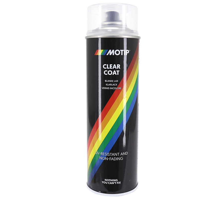 Bombe De Peinture Motip Pro Acrylique Brillant Vernis Aerosol 500 Ml (04009) (A Utiliser Uniquement Avec Les Bombes Pro 