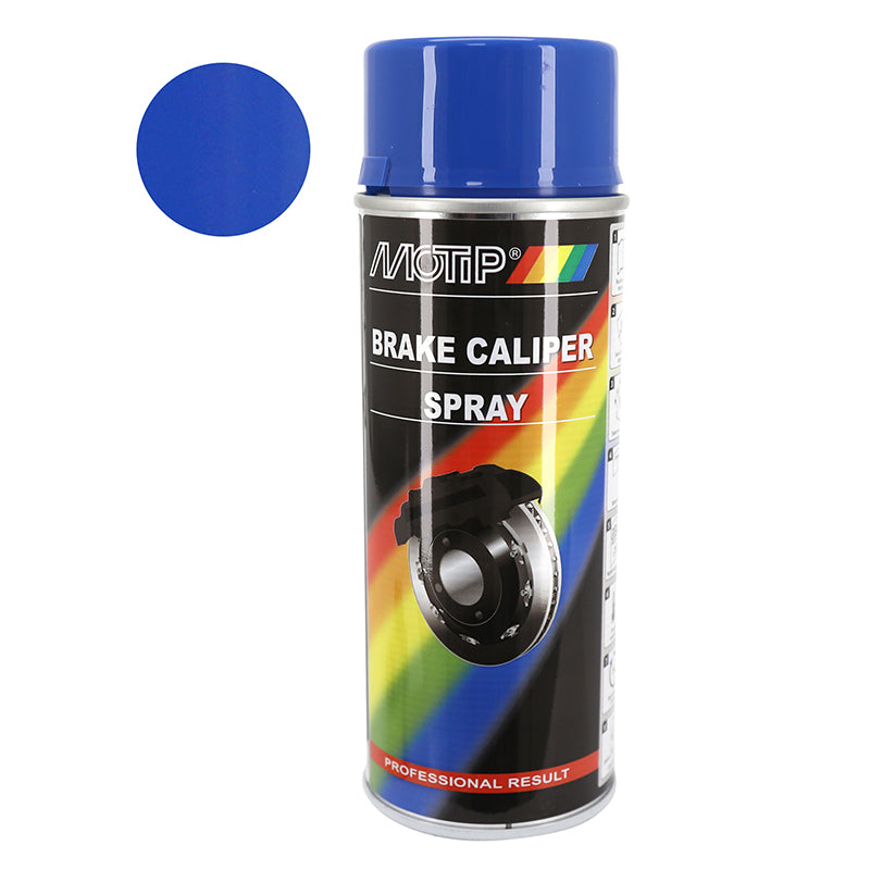 Bombe De Peinture Motip Pro Étrier Frein Bleu Aerosol 400 Ml (04099)