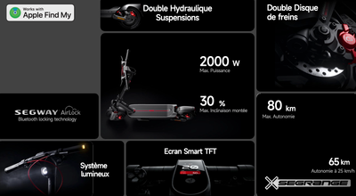 Segway eKickScooter MAX G3 E - vue 6