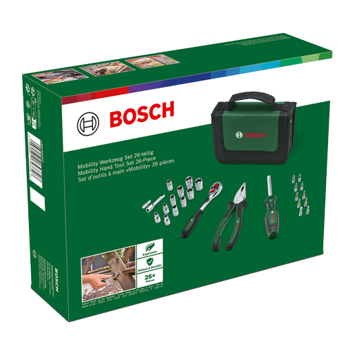 Set d’outils à main "Mobility" 26 pièces