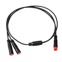 Câble en Y contact NC pour MTe/HSe, 2 prises Higo Mini B femelle et 1 mâle