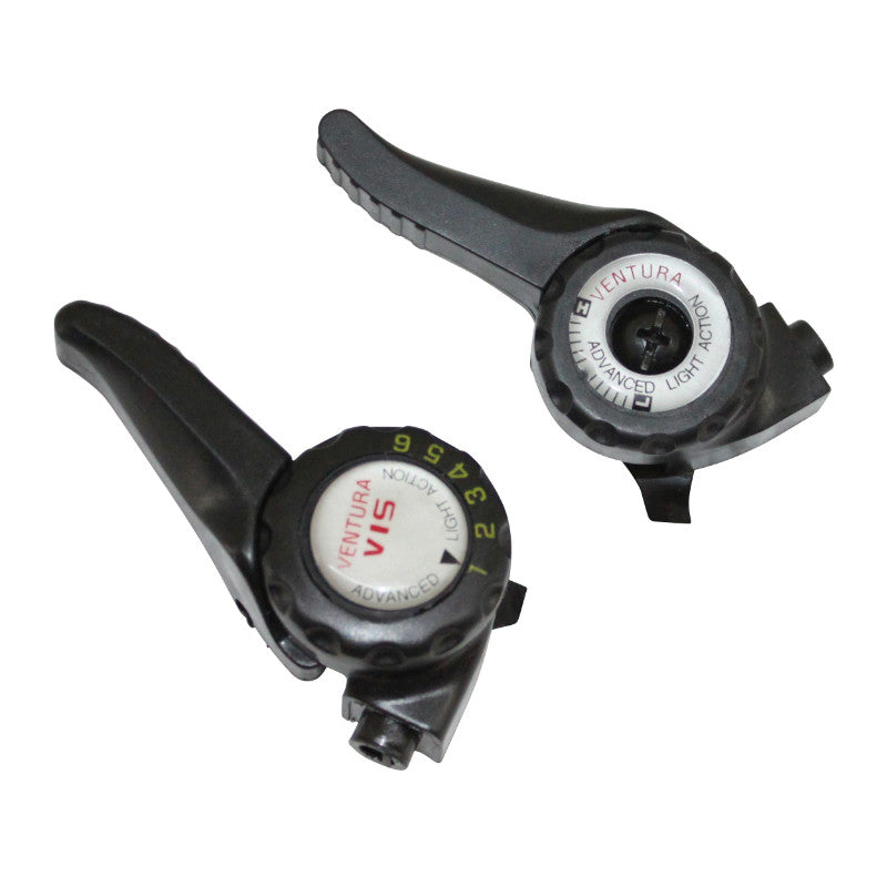 Manette VTT P2R Indexe A Collier Sur Cintre 6V. (Paire)