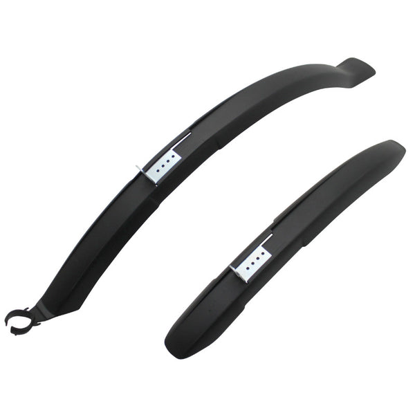 Garde Boue VTT AV+AR 26"-27.5"-28" Nevada Noir Pour V-Brake (Paire)