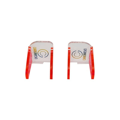 Carbonrevo Translucent Pink Front LED Cover - Pair - Dualtron RAPTOR/1/2/ULTRA