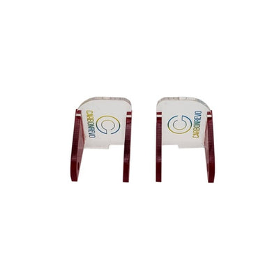 Carbonrevo Red Translucent Front LED Cover - Pair - Dualtron RAPTOR/1/2/ULTRA