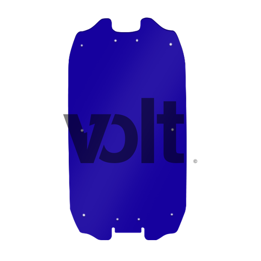 Carbon Revo Doublure DE Deck 3MM Blue - Dualtron Ultra