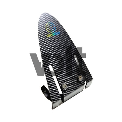 Carbon Revo Rear Mudguard V2 (Black Washers) - Dualtron 1/2