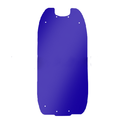 Carbon Revo Deck Liner Blue - Dualtron Spider