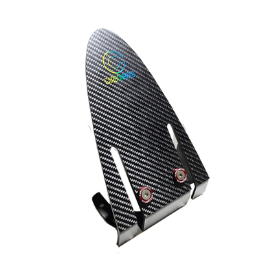 Carbon Revo Rear Fender (Red Washers) - Dualtron Spider