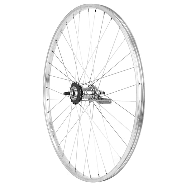 Roue City Patin Torpedo Arrière 650X35B Jante Alu Moyeu Acier Retropedalage 1V Avec Pignon (Coaster Brake) Jante 21C (35