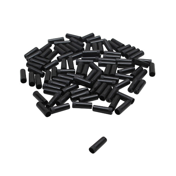 Embout De Gaine 5 mm Plastique Noir (Boite De 100)