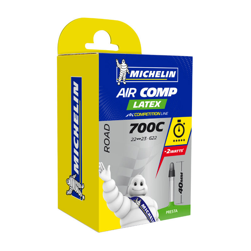 Chambre A Air Vélo 700 X 22-23 Michelin A1 Latex Valve Presta 40 mm 80G (Offre Spéciale)