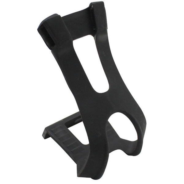Cale Pied VTT Newton Résine Noir Pour Courroie (Paire)
