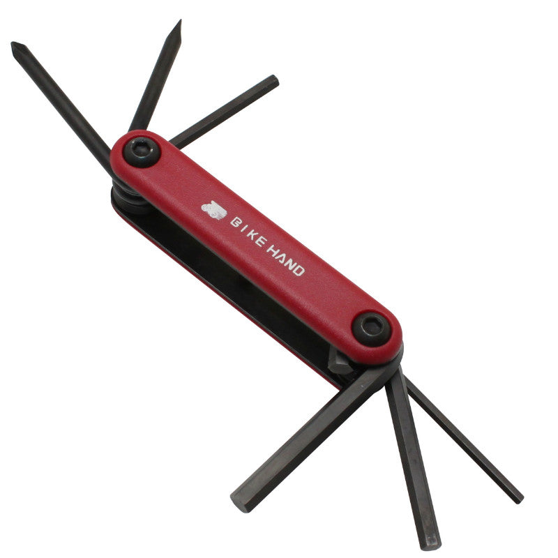 Outil Multifonction P2R 6 Fonctions Clé Allen + Tournevis