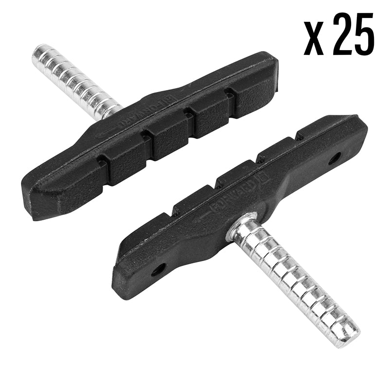 Porte Patin Frein VTT A Tige Deporte Newton 72 mm Noir (Coffret De 25 Paires)