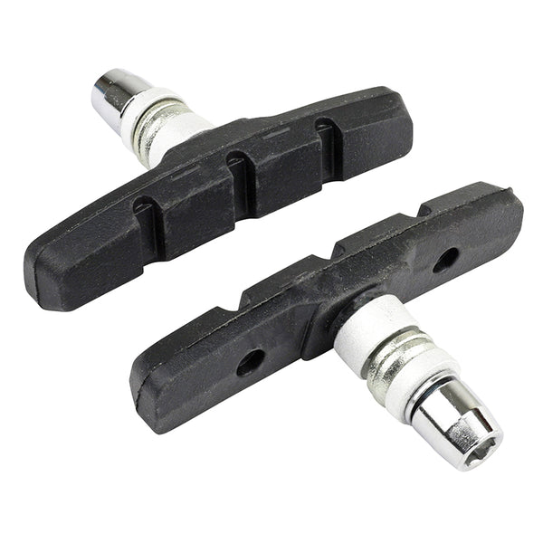 Porte Patin Frein VTT V-Brake A Vis Symetrique Marwi 70 mm Noir (Paire Sur Carte)