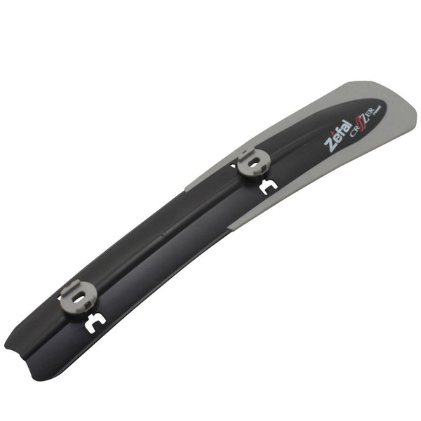 Garde Boue Route Sur Cadre Zefal Croozer Road Noir-Gris (Sur Tube Diagonal 75 mm Maxi) (Vendu A L Unite)