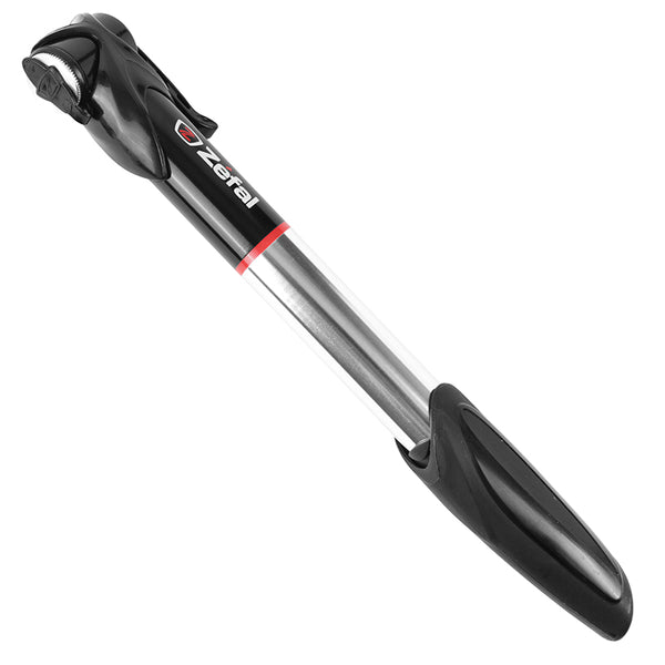 Pompe Mini Route Zefal Air Profil XL Alu Argent Télescopique 9Bars L230 mm Vp-Vs 108G (Offre Spéciale)