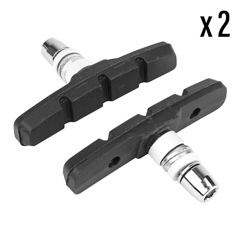 Porte Patin Frein VTT V-Brake A Vis Symetrique Newton 70 mm Noir (2 Paires)