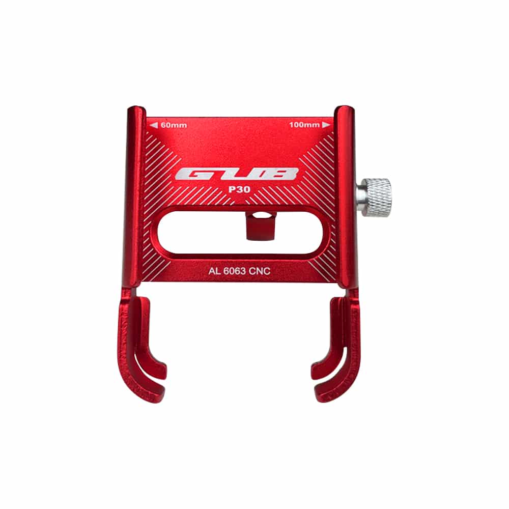 Support téléphone GUB P30 rouge - vue 3