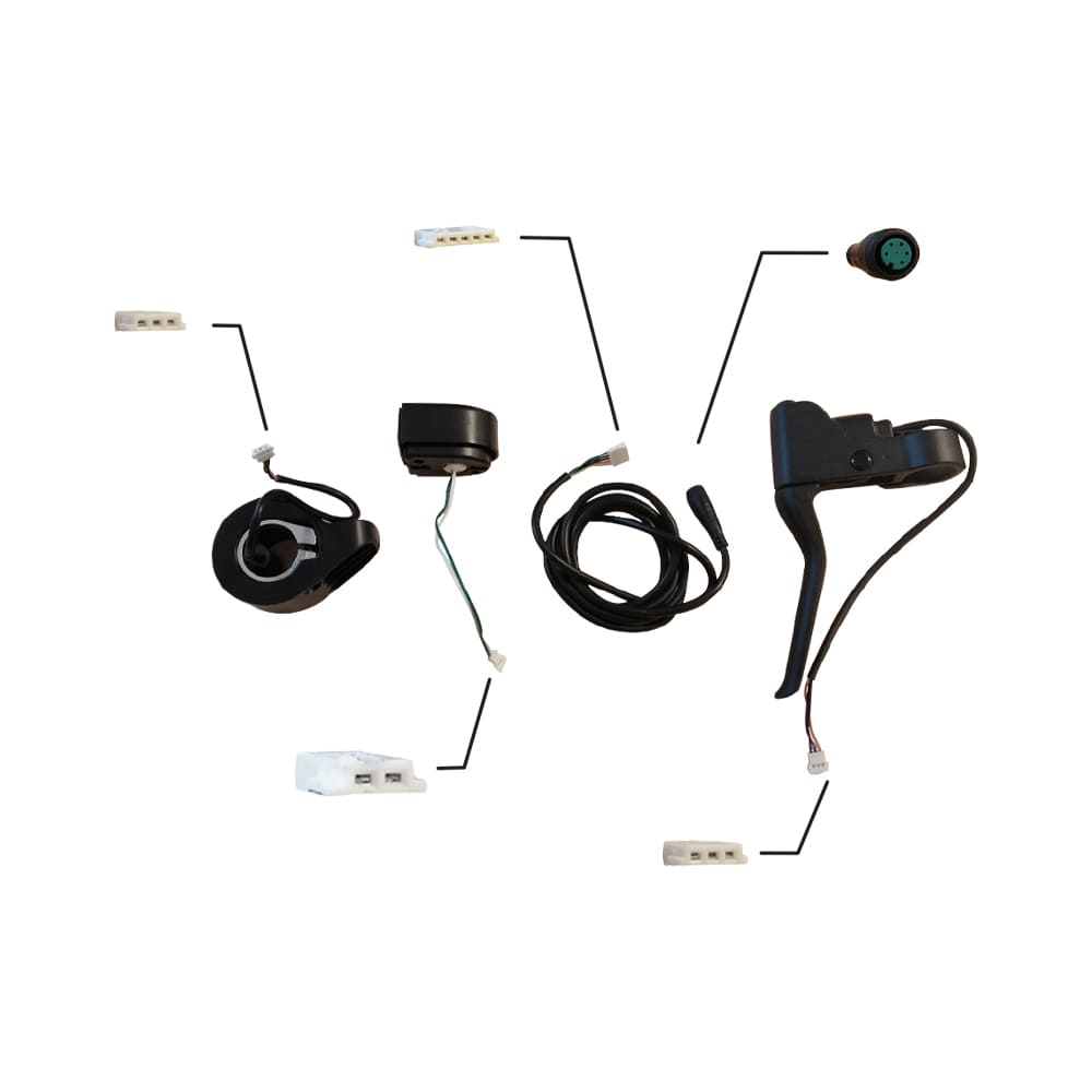 Controller and accessory kit for Xiaomi copies (Aovo Miscooter, Zwheel) en situation
