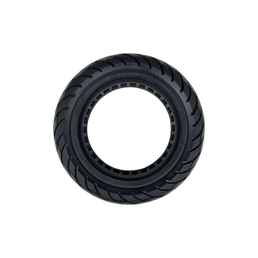 Pneu plein 10x2.50 -34mm en situation