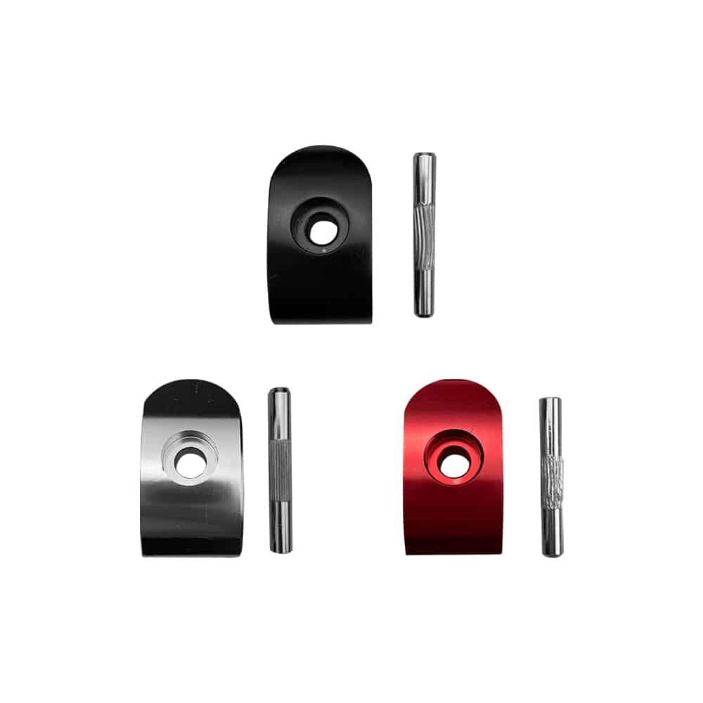 Reinforced Lock for Xiaomi M365 & M365 Pro - Red en situation
