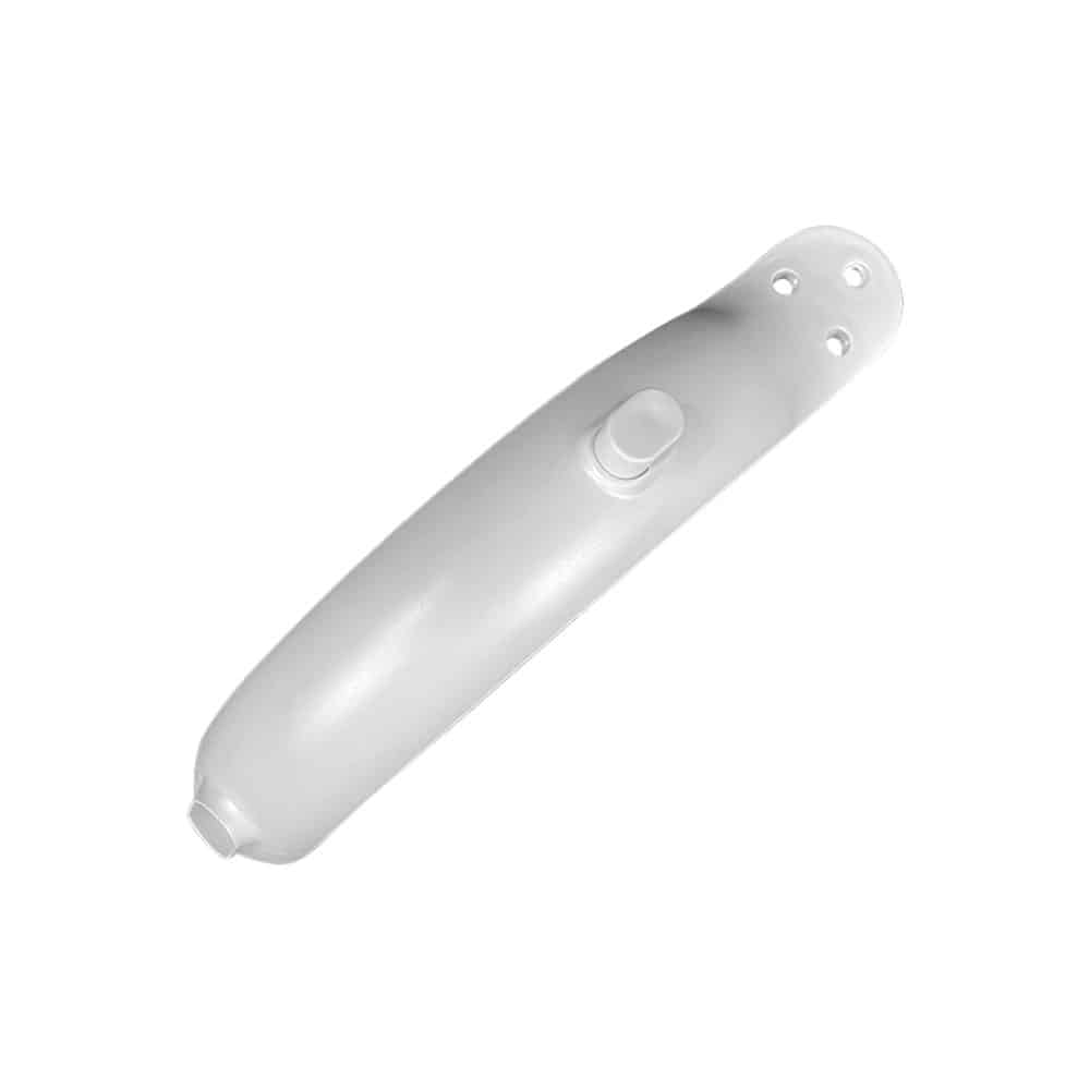 Mudguard with LED Xiaomi M365 white color en situation