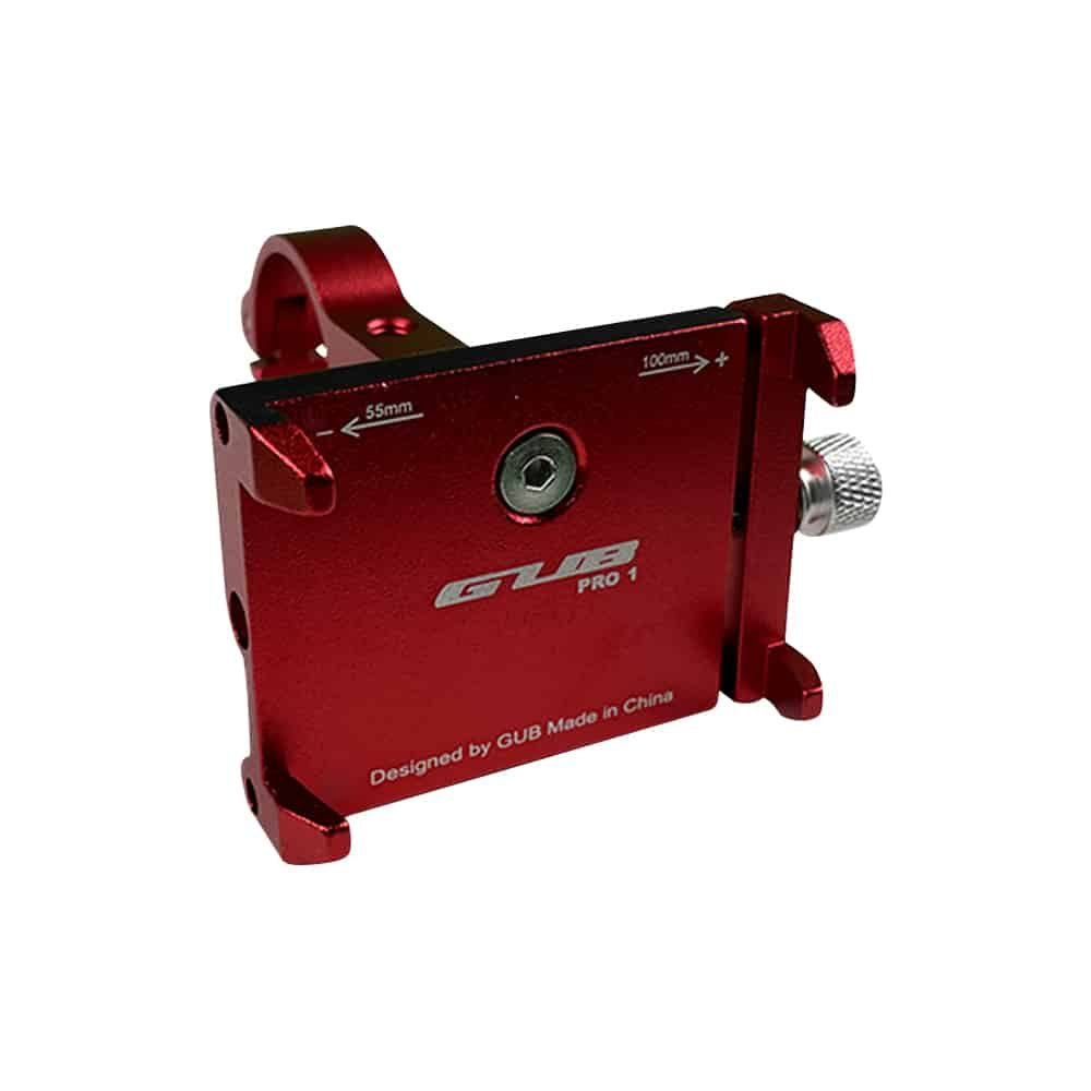 Support téléphone GUB Pro 1 rouge - vue 2