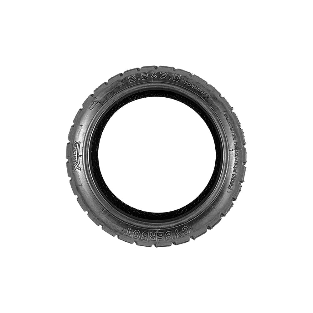 8.5x3 Dualtron Mini semi off-road tire en situation