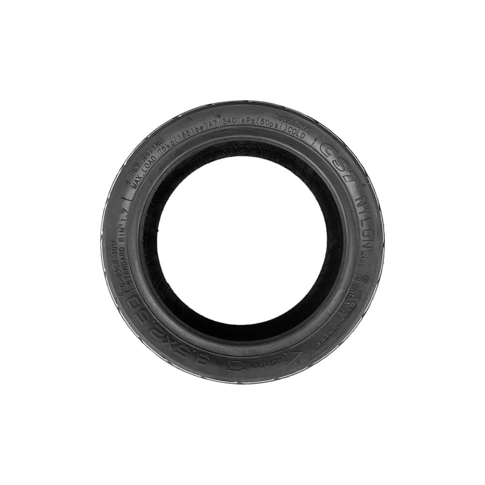 Pneu 9.5x2.5 CST tubeless Niu KQi3 en situation