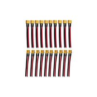 Pack Prises Xt60 Avec câbles 10Males+10Femelles - vue 1