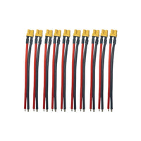 Pack Prises XT30 Avec Cables X10 males + X10 femelles - vue 2