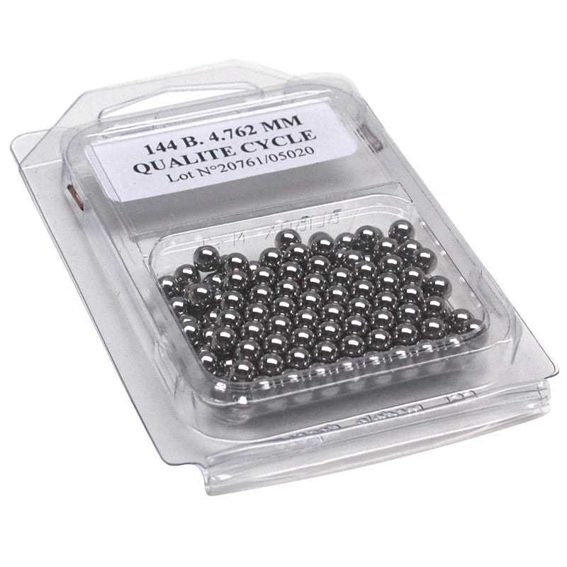 Bille Acier 4,762 mm (3-16'') (1 Grosse De 144 Billes)