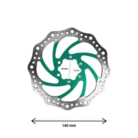 Disque de frein R6 140mm entraxe 44mm (3 couleurs) - vue 1