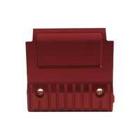 Red Dualtron anodized plate - vue 2