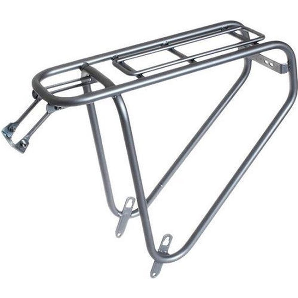 Steco Porte-bagage arrière Power Safety Carrier argent en situation