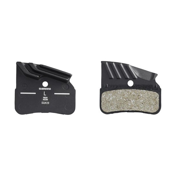 Shimano Plaquettes de frein à disque BP-N03A-RF résine avec ailettes
