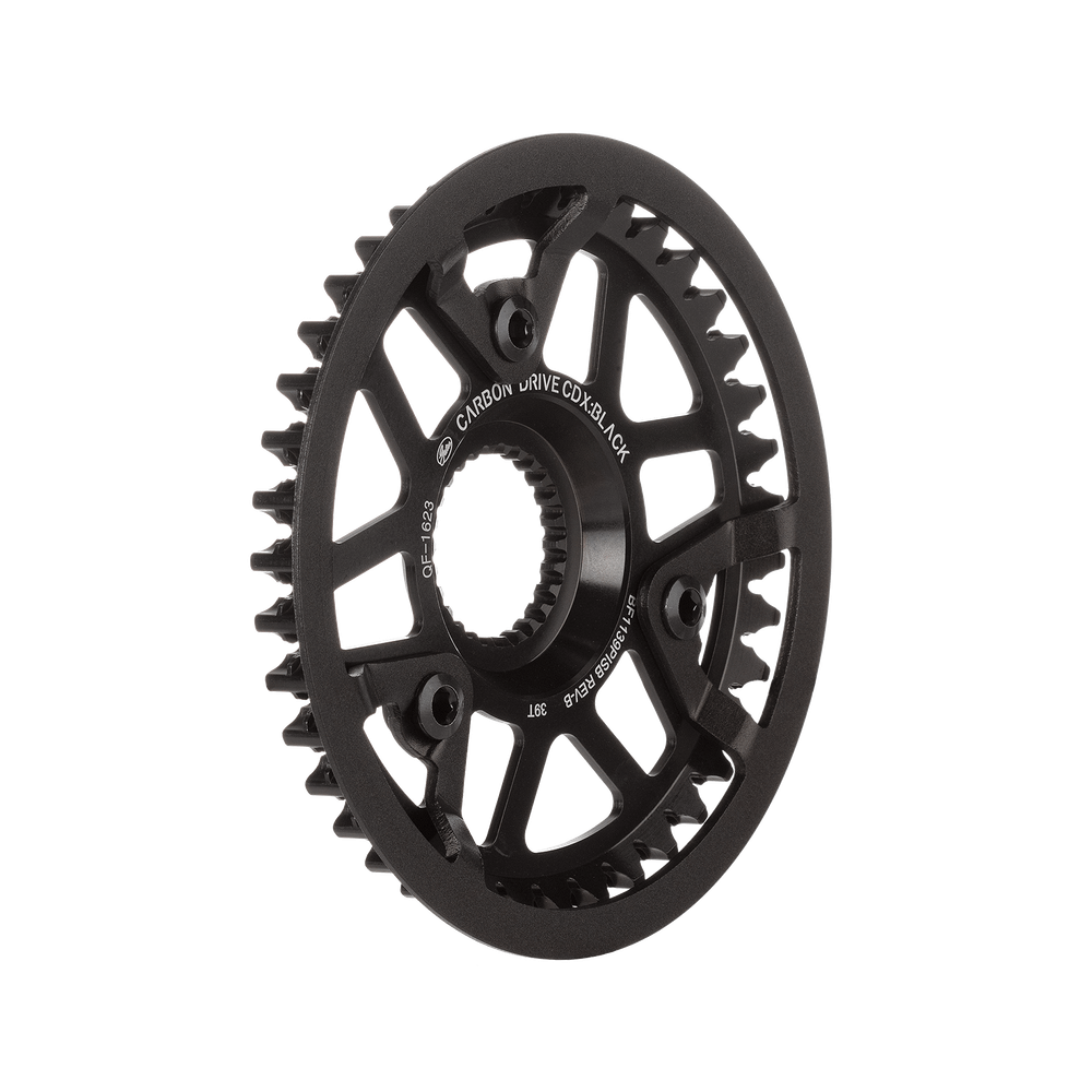 Gates CDX Fin Line pignon 39 dents Pinion noir