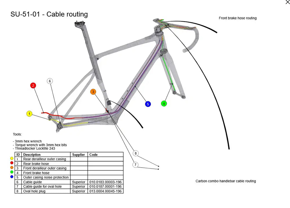 Vélo de route Superior XR 9.5 GF 105 Di2 - vue 8