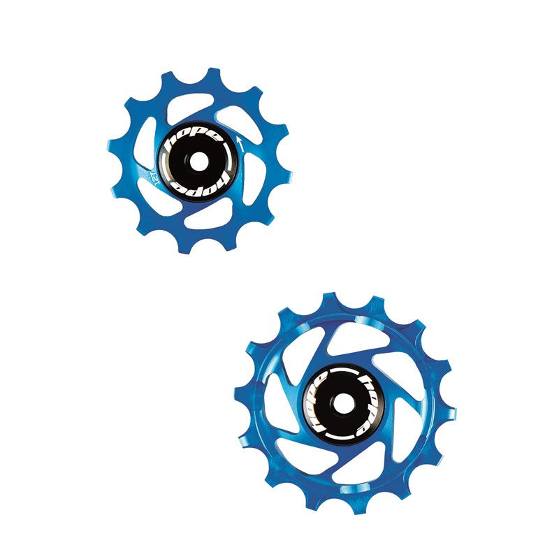 Hope 14T 12T Jockey Wheels Pair en situation