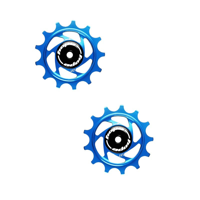 Hope 13 Tooth Jockey Wheels Pair en situation