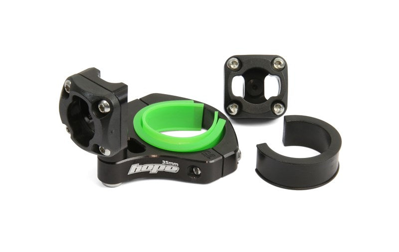 Hope Handlebar Bayonet Clamp 35MM 31.8MM 25.4MM en situation